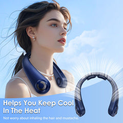 AUIIAH close-up of bladeless outlet highlighting safe airflow for hair protection