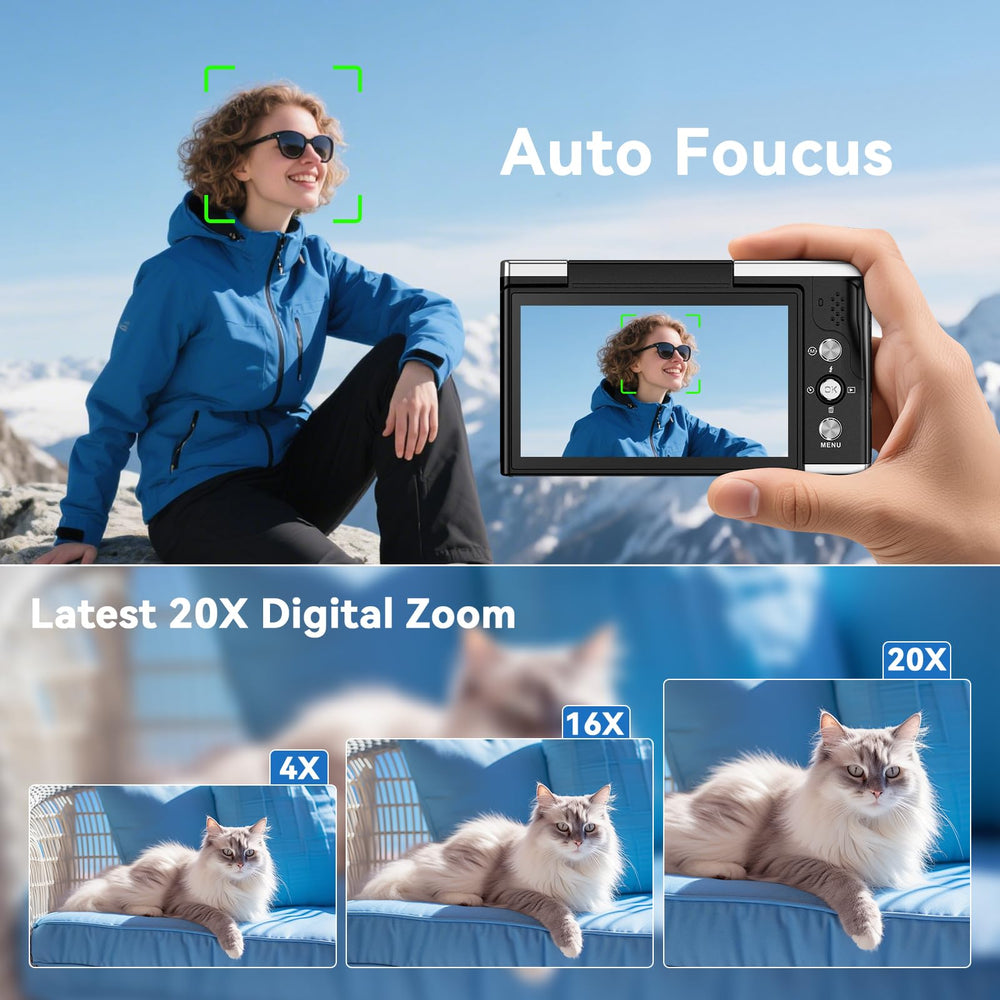 AUREAPIX held in hand showing scale, convenient for on-the-go creators