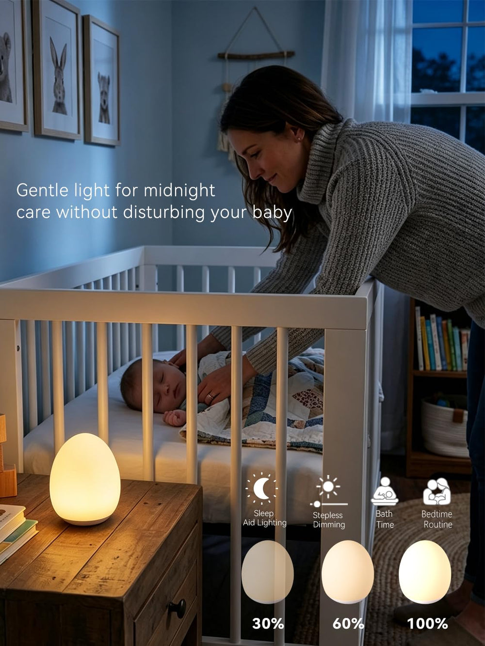 AuroraNiteBeam held by a toddler demonstrating lightweight portability and durability