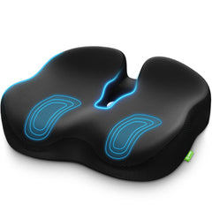 AUVON front view of donut pillow showing shape and comfort