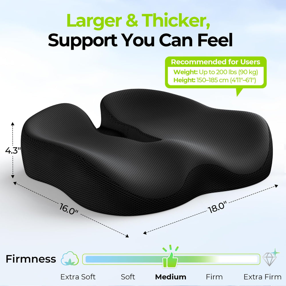 AUVON cushion fitted on wheelchair for pressure offloading benefit