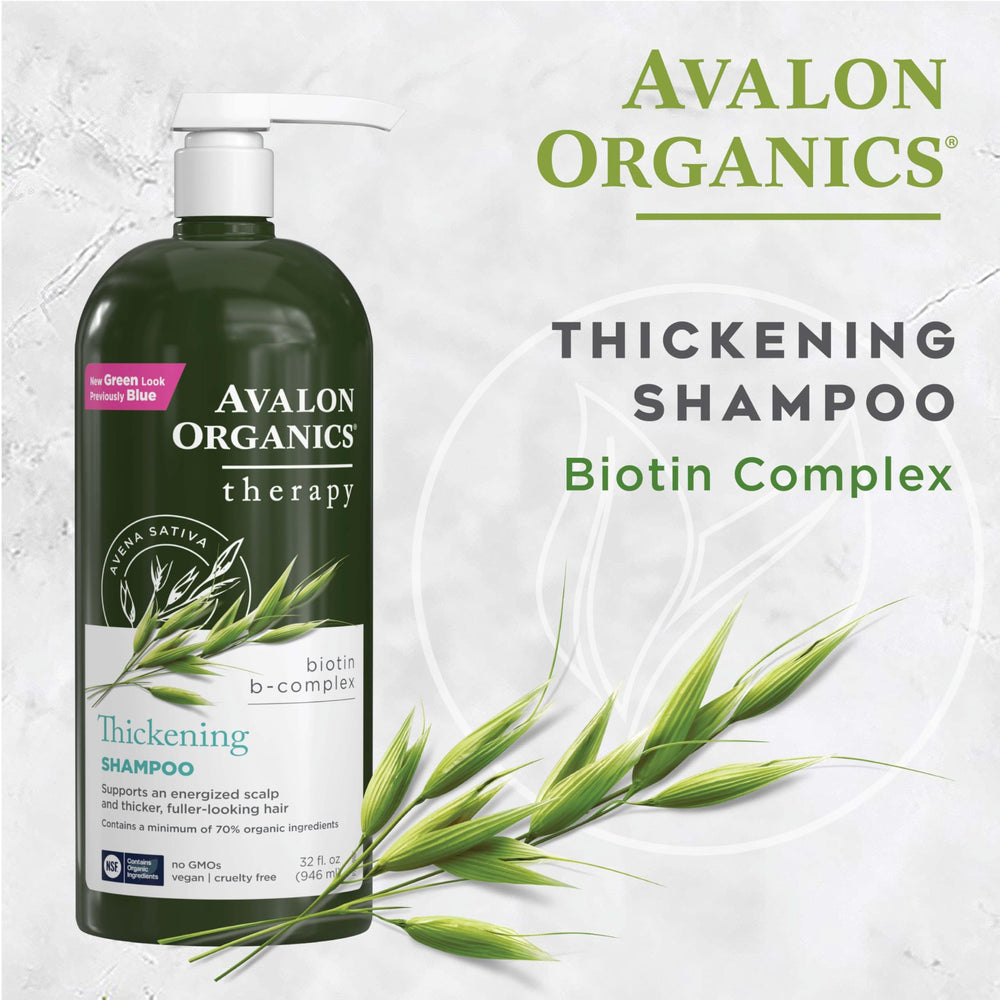 32 oz Avalon Organics bottle held in hand to show scale and value for longer use