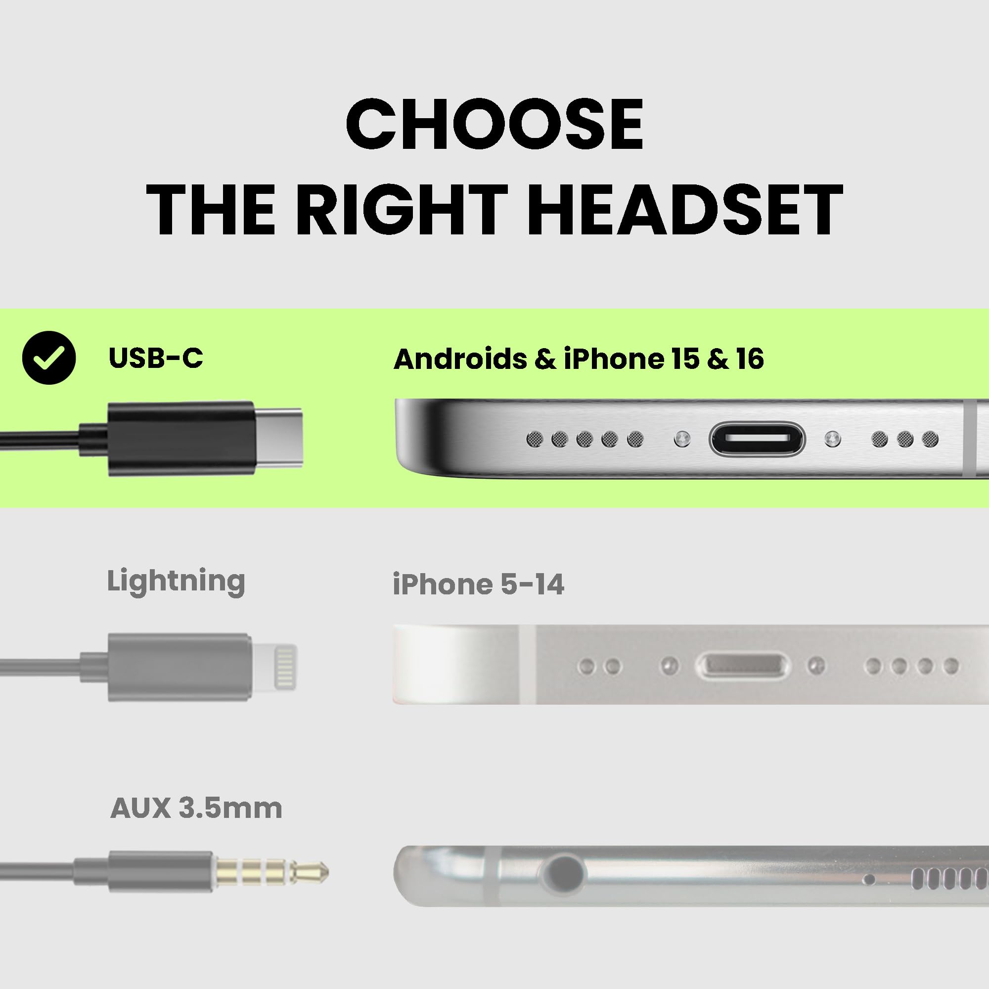 Avantree C171 earhook close-up demonstrating secure fit during movement
