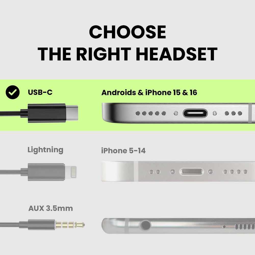 Avantree C171 earhook close-up demonstrating secure fit during movement