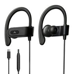 Avantree C171 front-facing earbuds showing plug and casing for clear audio