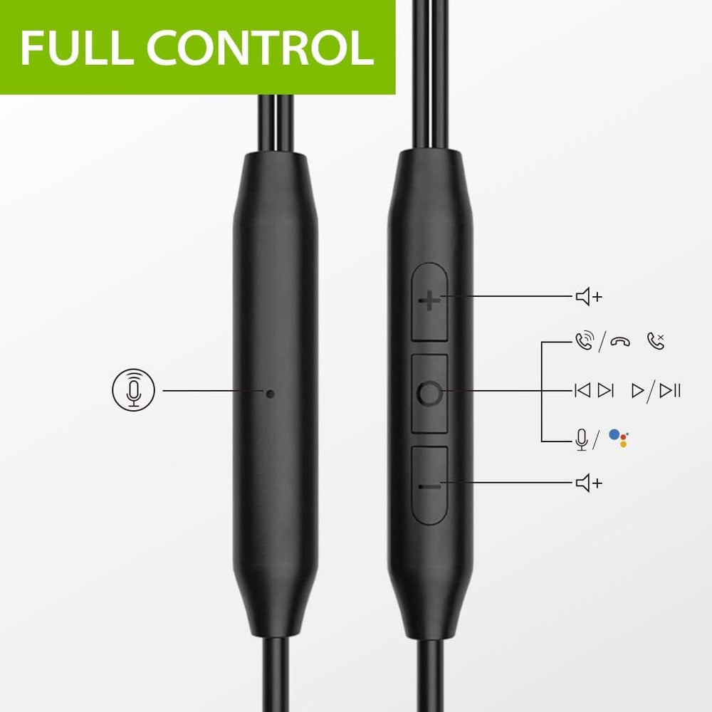 Avantree E171 worn during workout, showing secure ear-hook fit and stability benefit