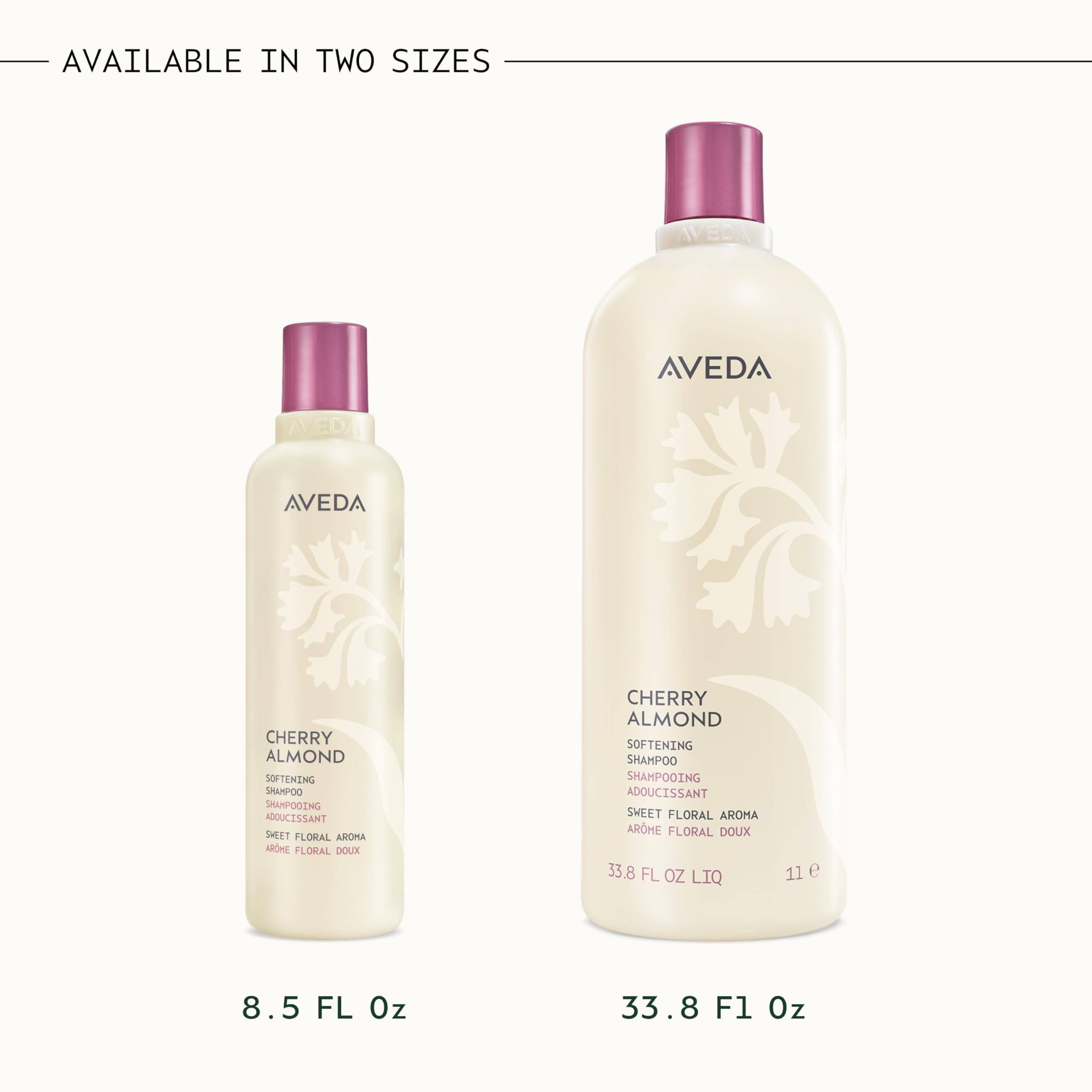 Styled bathroom shelf with Aveda bottle, evokes luxury haircare routine benefit