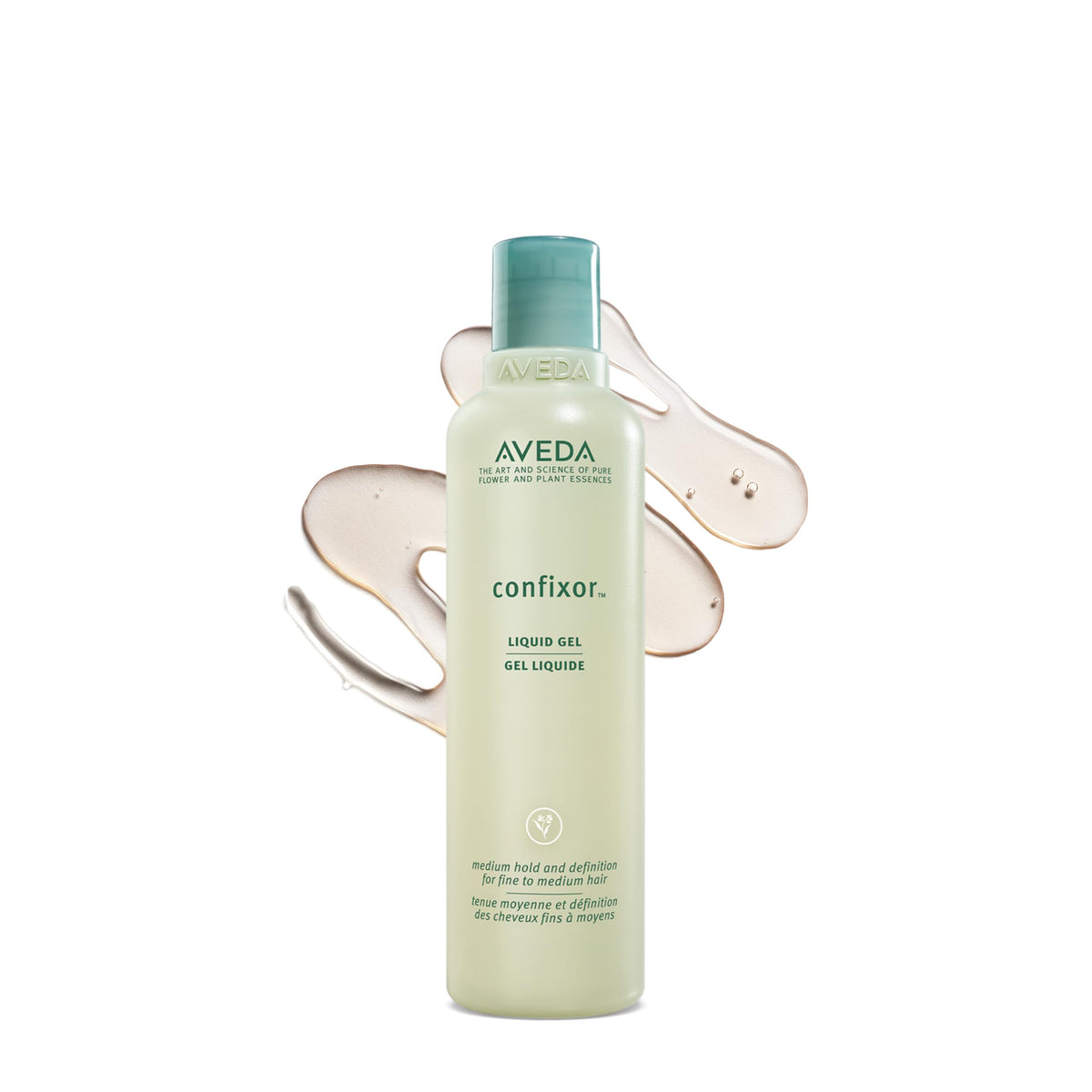 Aveda Confixor front packaging showing bottle and label, professional look