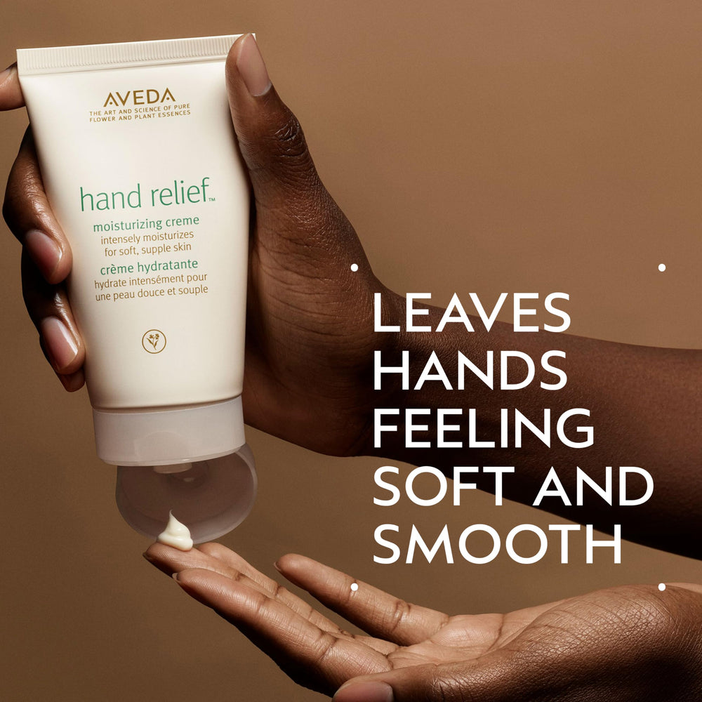 Aveda tube cap detail highlighting the dispensing for precise, mess-free use