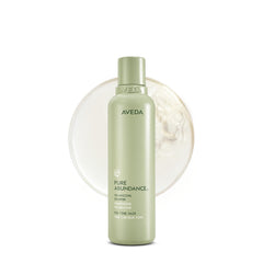 Aveda Pure Abundance front bottle shows product and brand for instant recognition