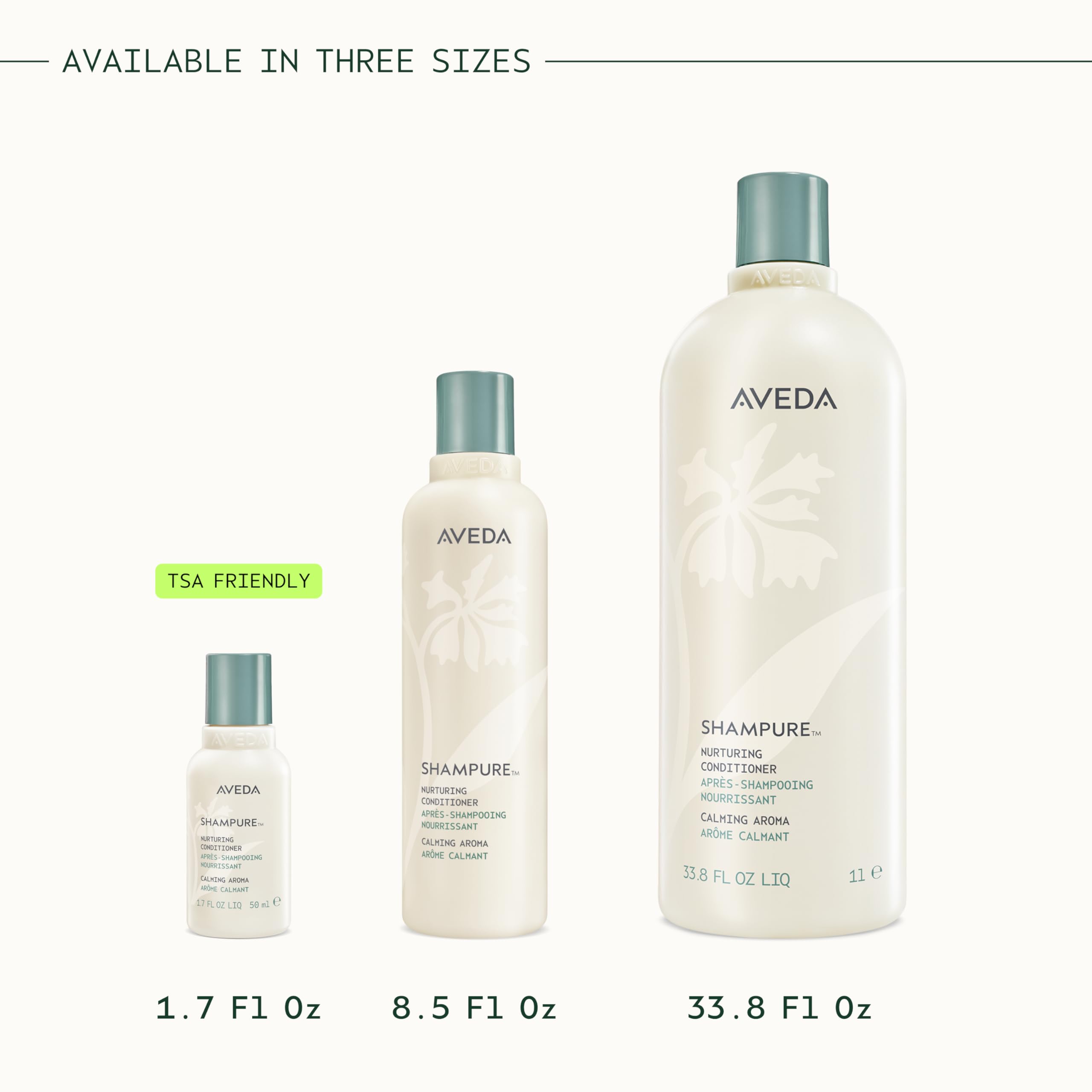 Flatlay of 25 plant and flower essences with Aveda bottle, evokes aroma