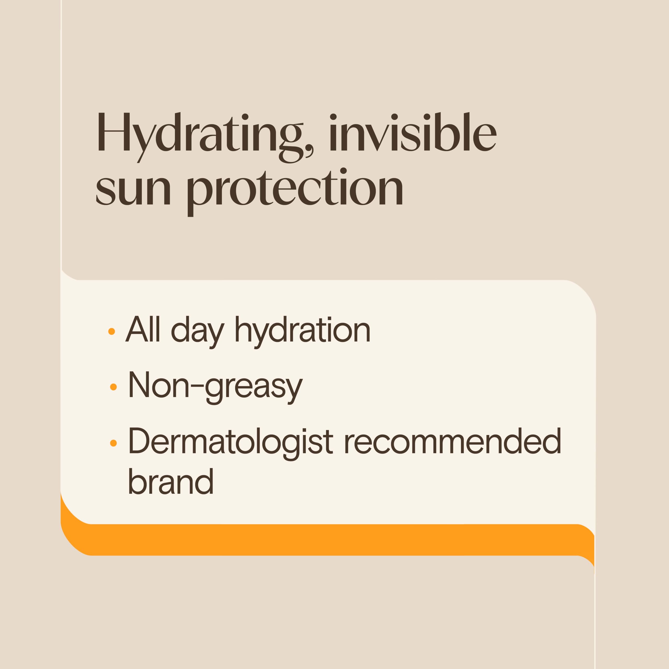 Aveeno sunscreen being applied to arm demonstrating even coverage benefit