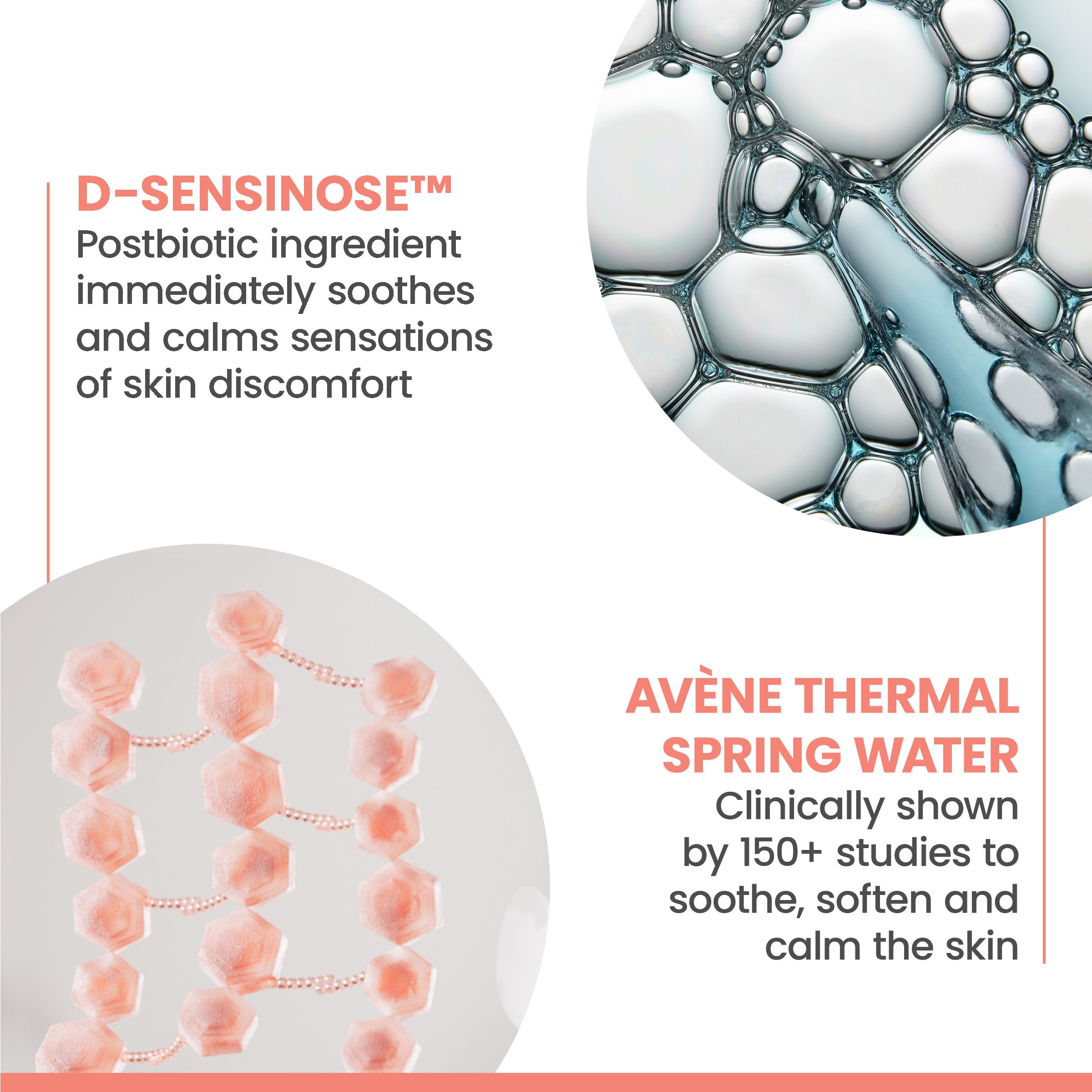 Eau Thermale Avène 1.3 fl oz size comparison for travel-friendly convenience
