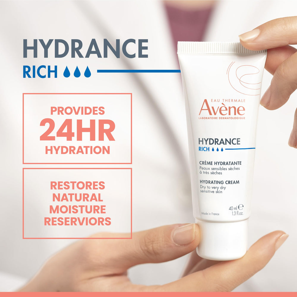 Eau Thermale Avène creamy texture close-up highlighting rich hydration benefit
