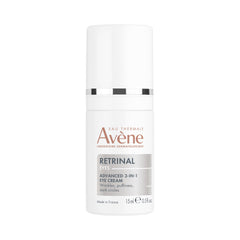 Eau Thermale Avène front jar view showing compact 0.5 oz eye cream and branding benefits