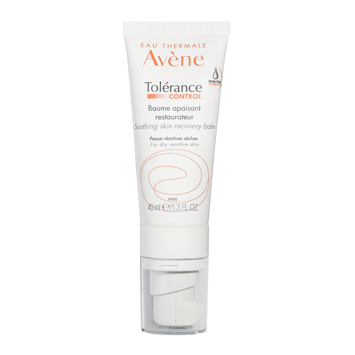 Eau Thermale Avène front packaging showing soothing balm benefits