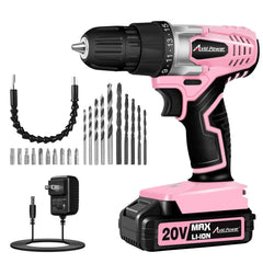 AVID POWER drill front view showing kit ready to use and compact size benefit
