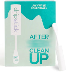 Awkward Essentials front packaging showing 20-pack and discreet design benefit
