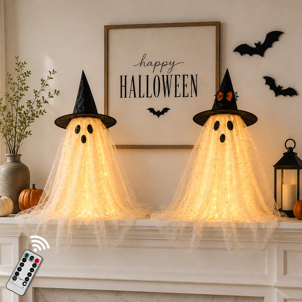 AYGXU ghost front view showing shape and soft glow for easy setup
