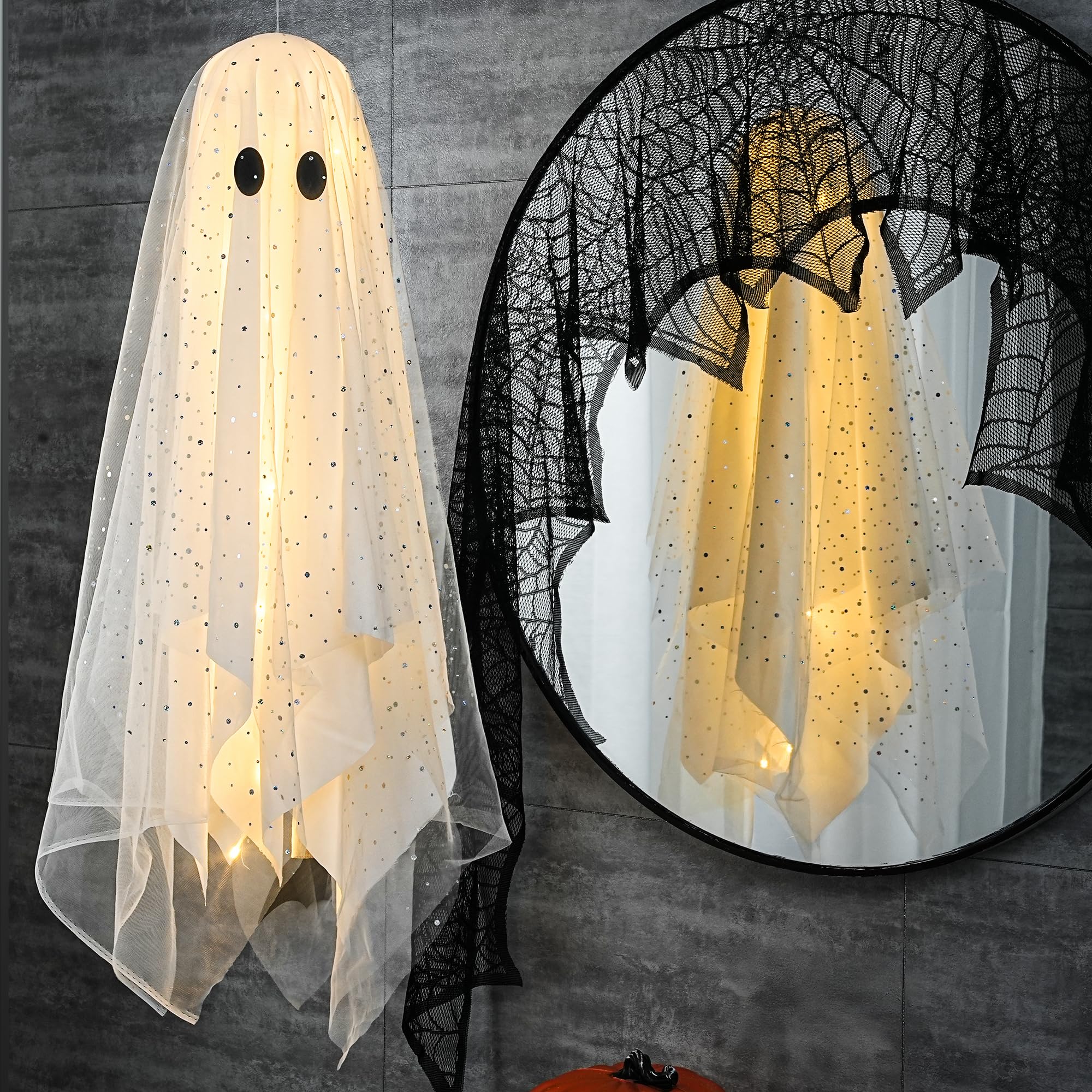 AYGXU ghosts in a party setting showing immersive Halloween decoration effect