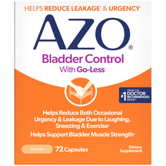 AZO front jar view showing bottle and clear labeling for quick recognition and confidence
