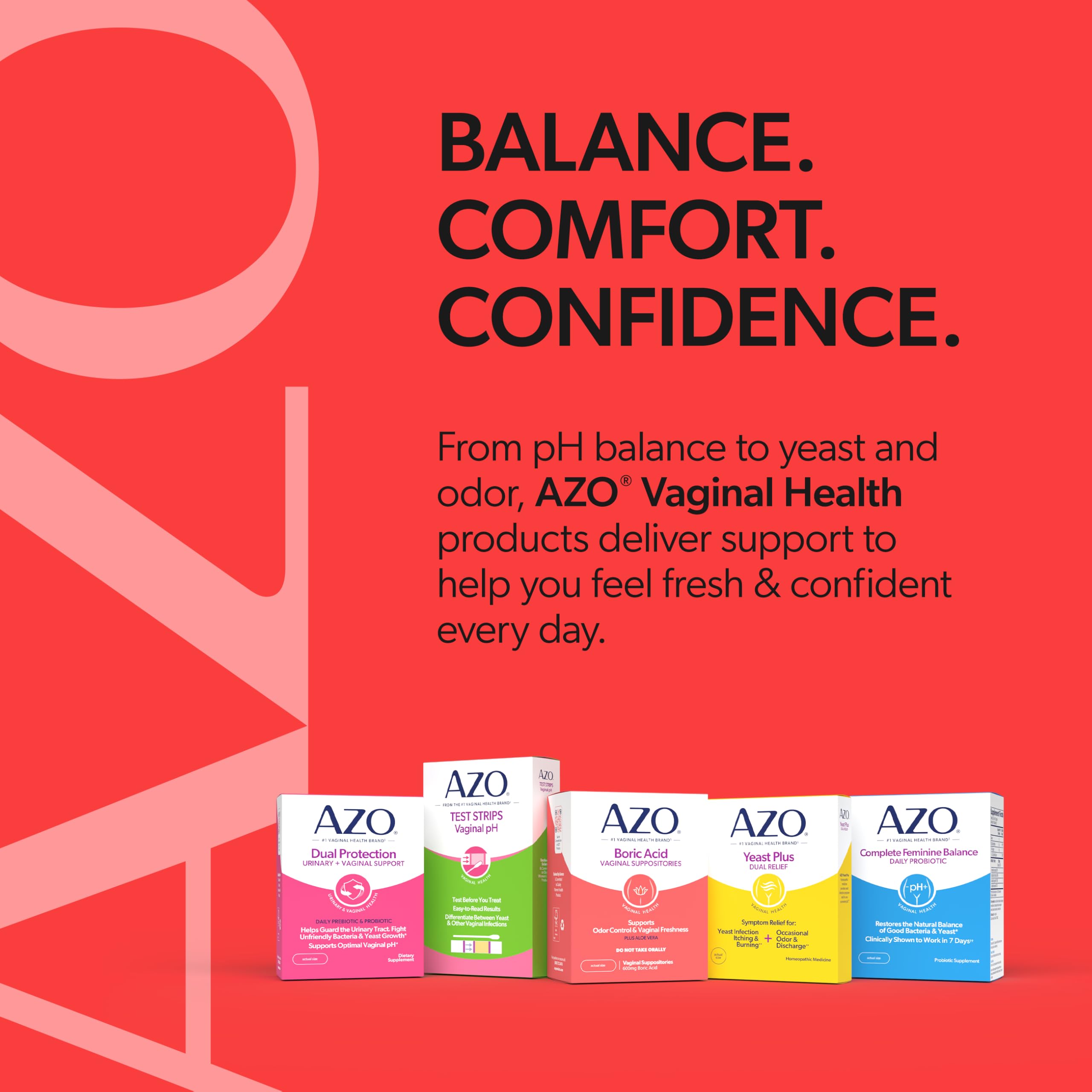 AZO suppository beside a coin for size comparison to set realistic expectations