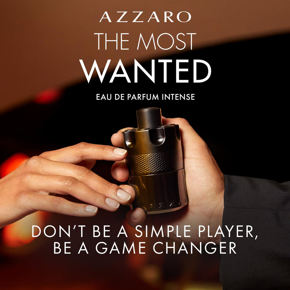 Azzaro bottle placed on a dressing table suggesting stylish grooming routine benefit