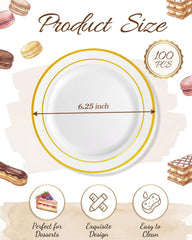 bUCLA close-up of gold rim highlighting refined finish and upscale look