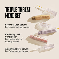 BABE ORIGINAL applicator close-up showing precise tip for targeted lash-line application