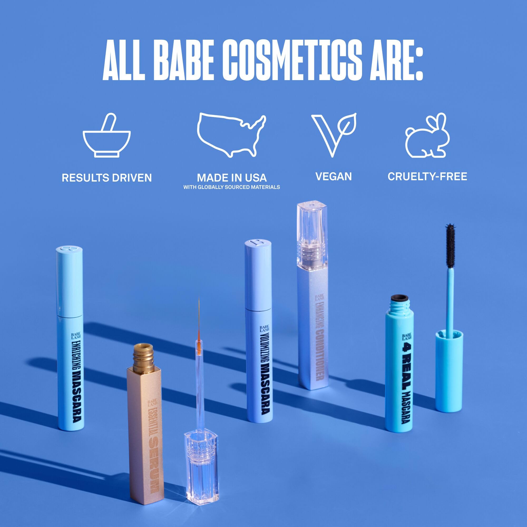 Babe Original product label and ingredients list emphasizing natural, vegan benefit
