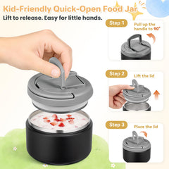 BABHAMNESS sauce cup and ice pack displayed to keep dressings fresh