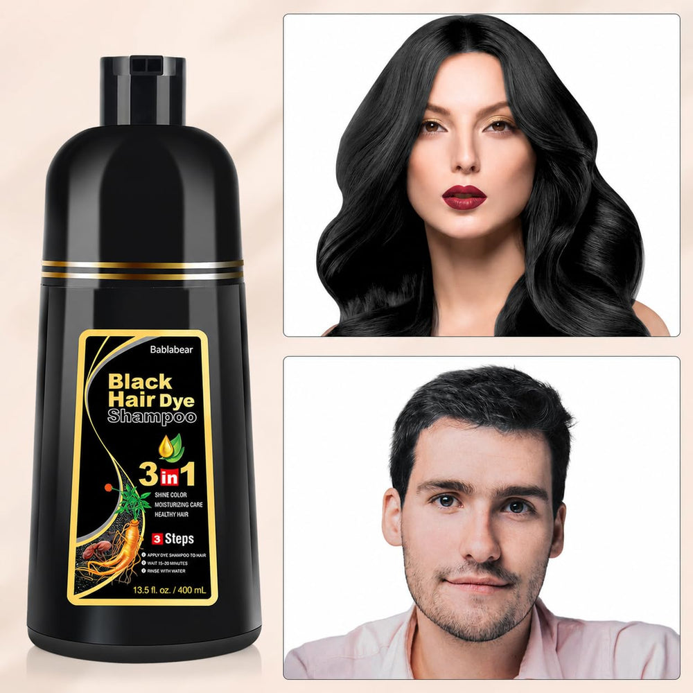 Bablabear application on dry hair demonstrating easy at-home use