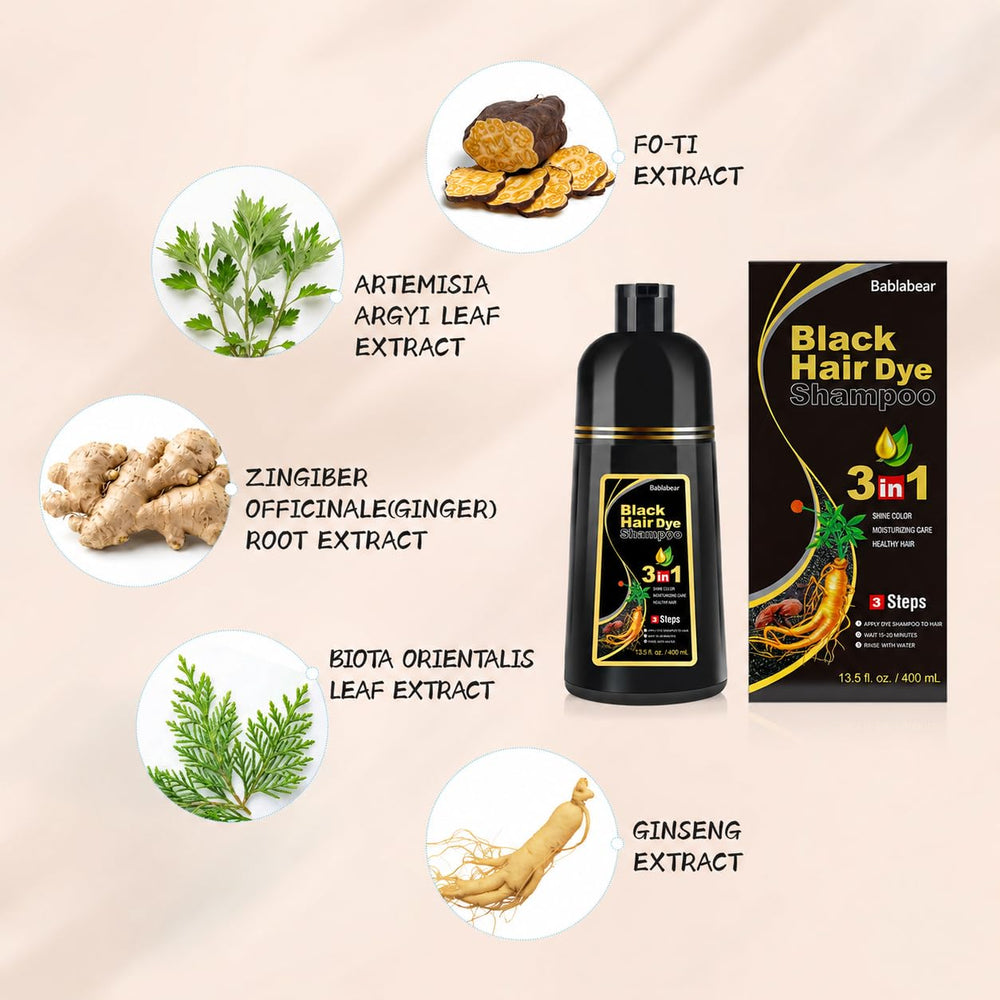 Bablabear lifestyle image of someone rinsing hair illustrating quick routine