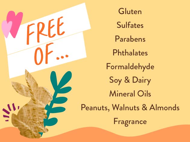 Babo Botanicals shea and oat ingredients display highlighting plant-based nourishing benefit