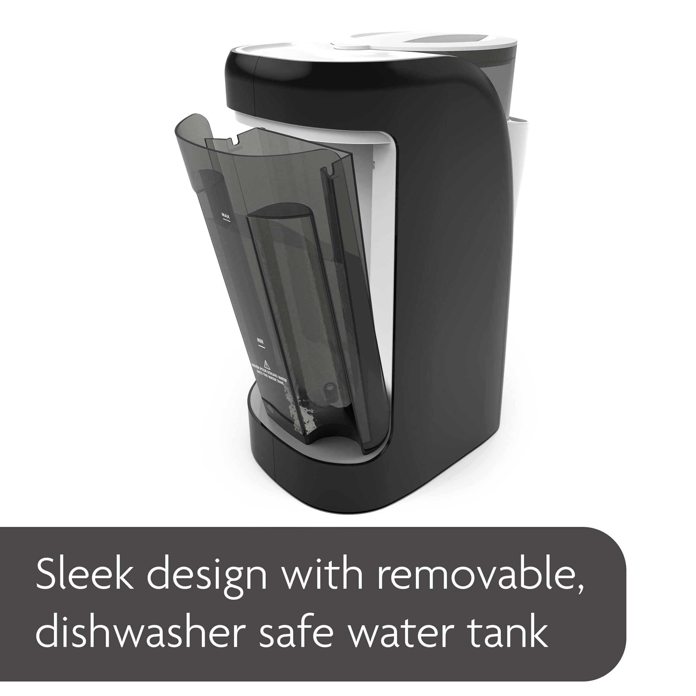 Baby Brezza airtight powder container detail preserving freshness and portioning