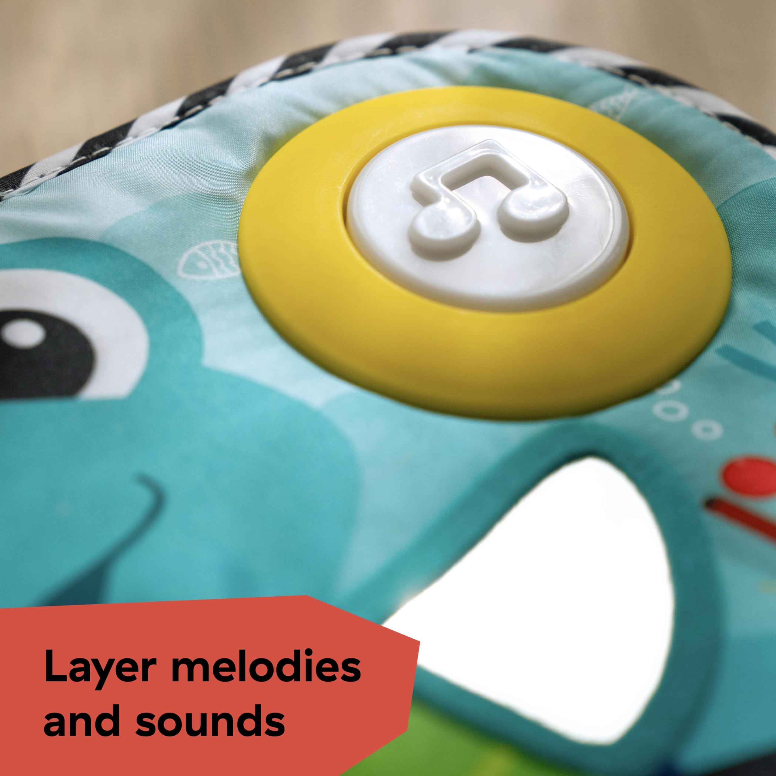 Baby Einstein Neptune character artwork for visual recognition and imaginative play