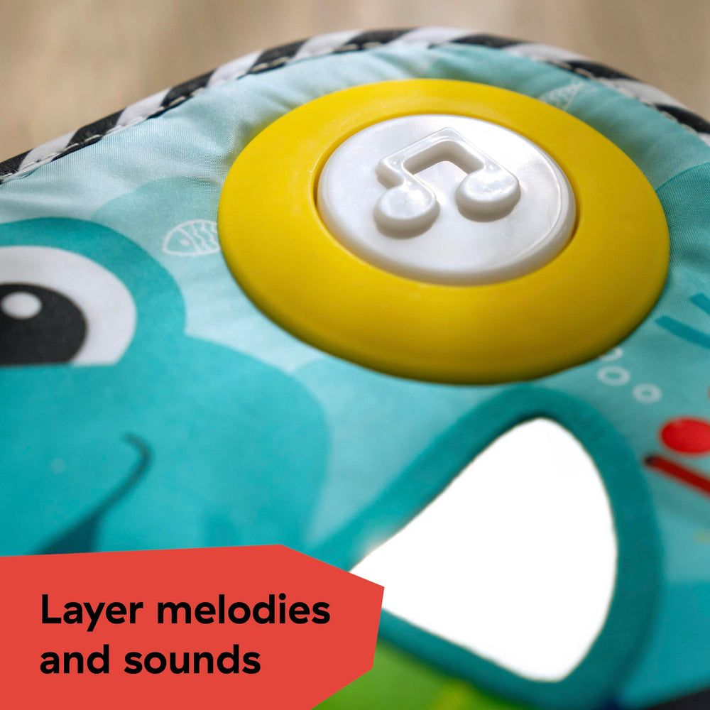 Baby Einstein Neptune character artwork for visual recognition and imaginative play