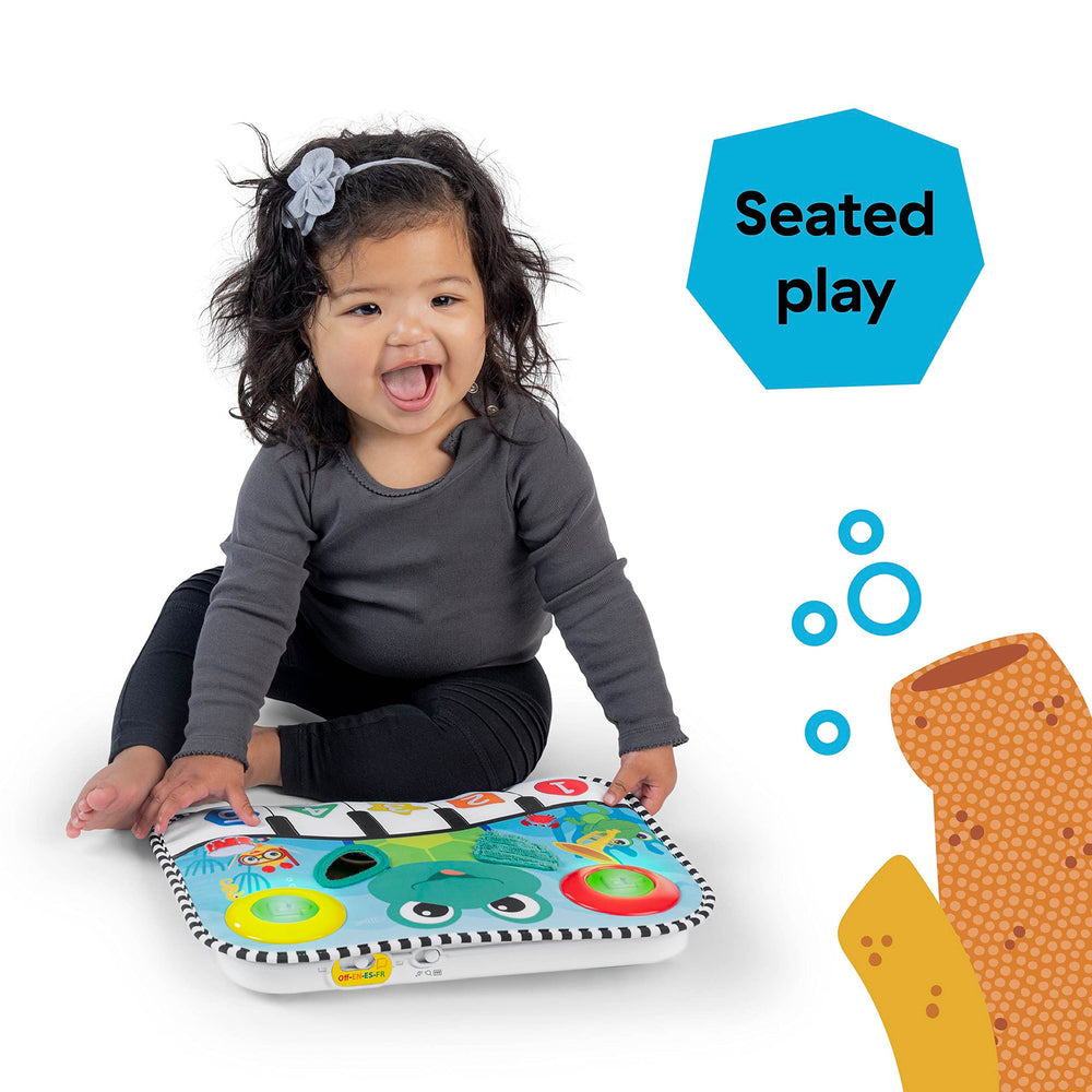 Baby Einstein soft fabric texture detail showing gentle cushioning for baby comfort