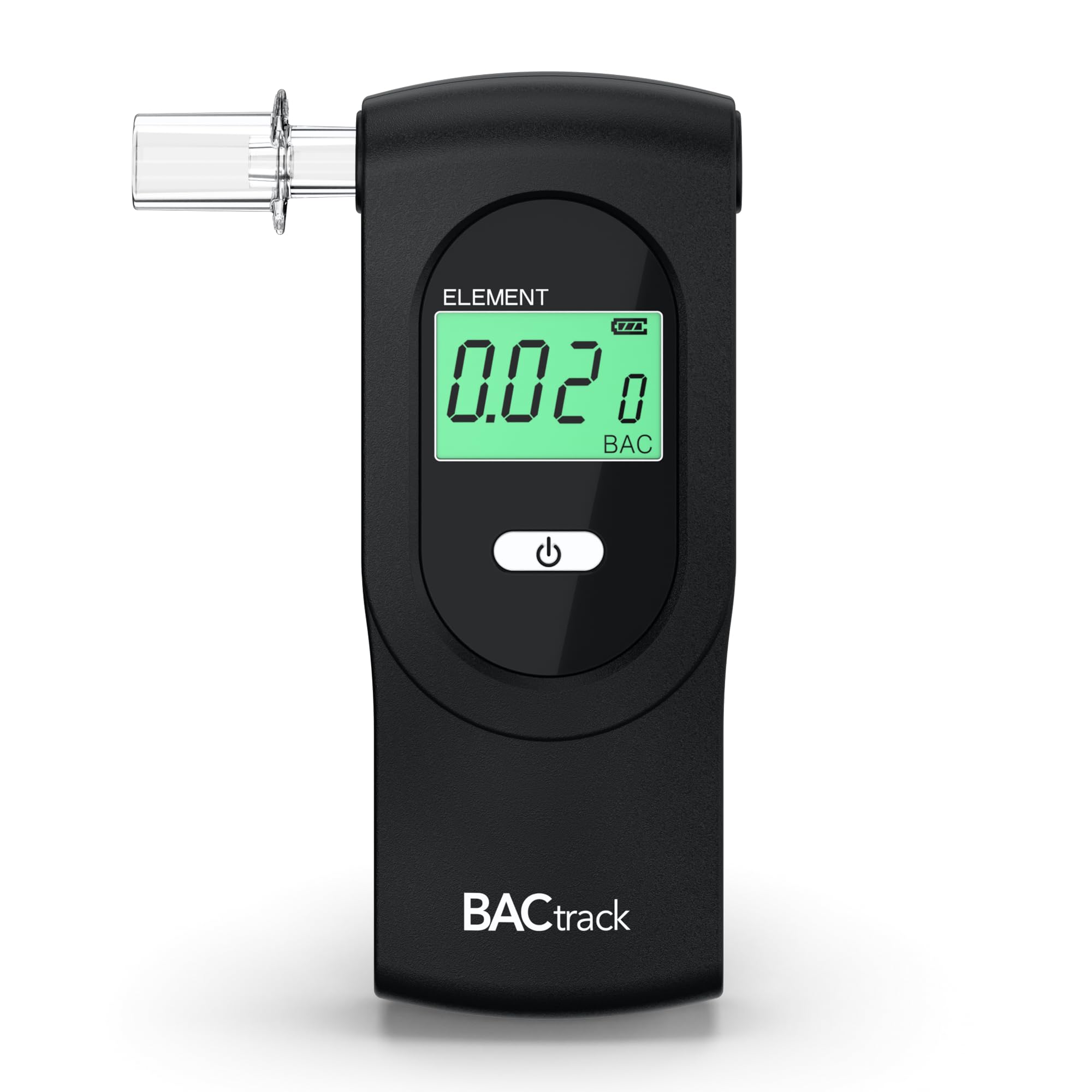 BACtrack Element front view showing compact design and easy portability