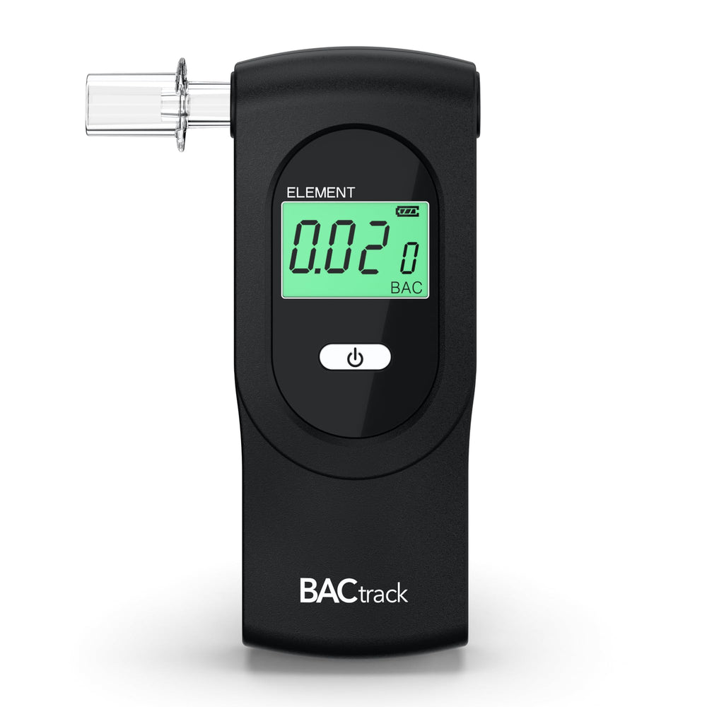 BACtrack Element front view showing compact design and easy portability