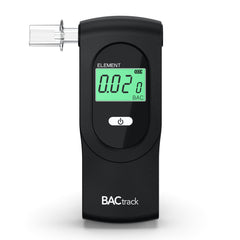 BACtrack Element front view showing compact design and easy portability