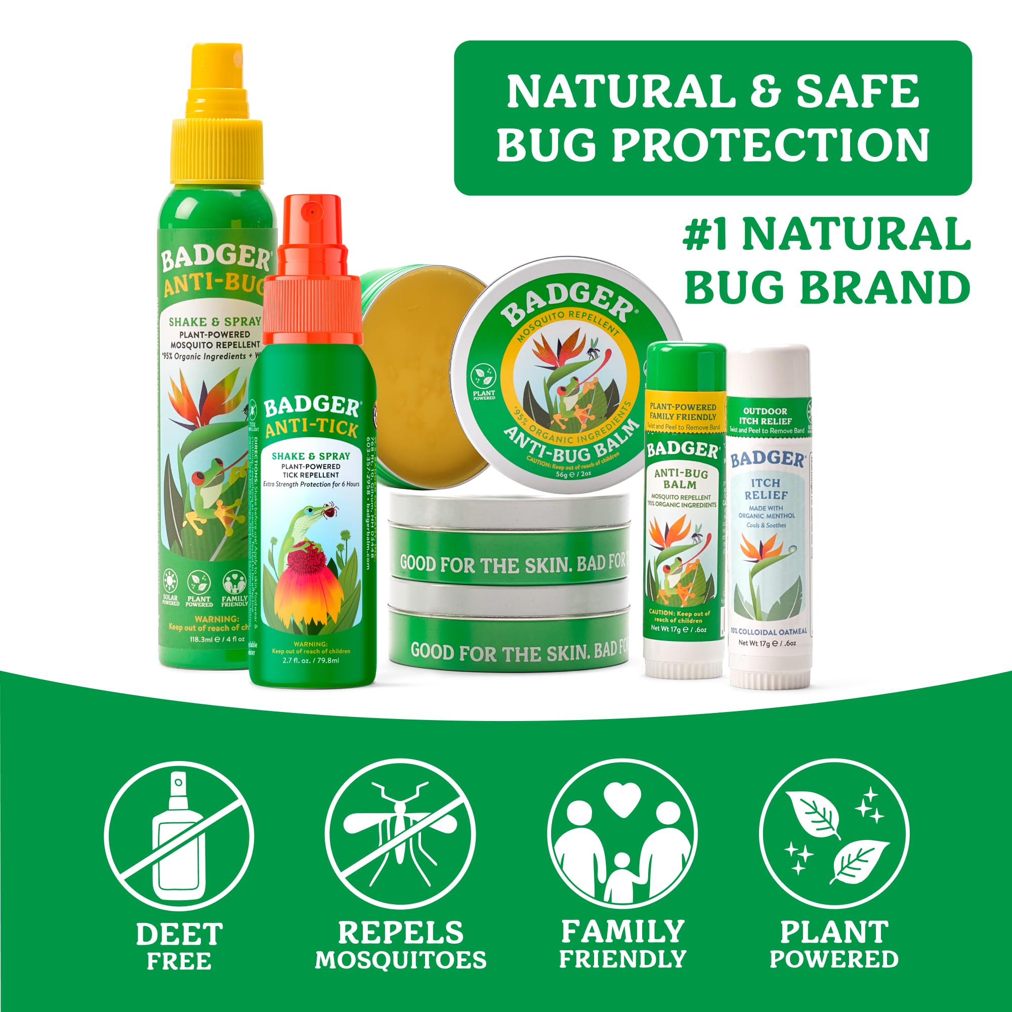 Badger spray in use outdoors offering quick protection during hikes