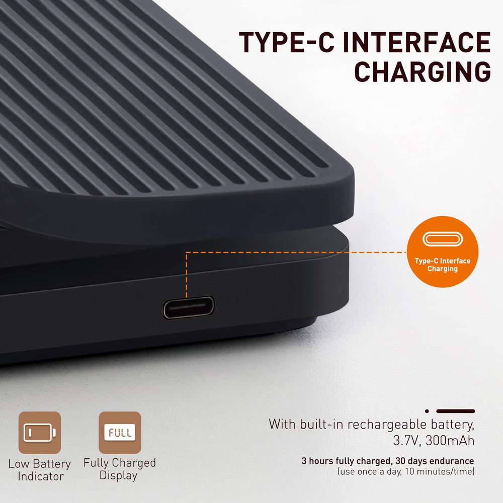 BAGAIL BASICS packaging with USB C cable included showing ready to charge convenience