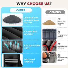 BAGAIL side profile with detachable pouch demonstrating secure storage benefit