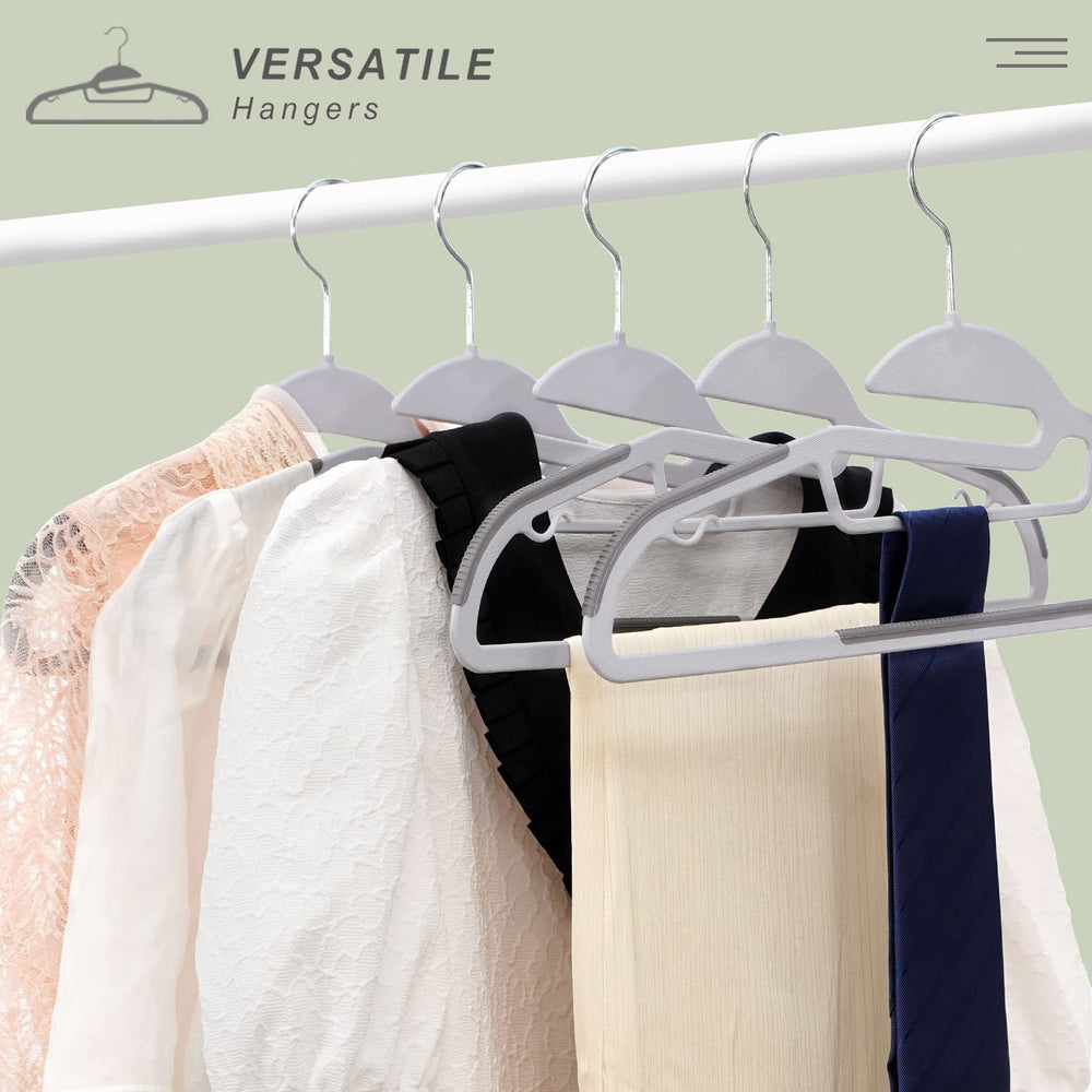BAGAIL hanger next to hand showing slim 0.2-inch thickness advantage