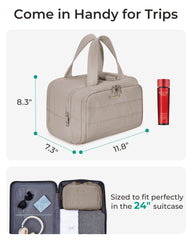 BAGSMART fully open interior display showing compartments for quick access