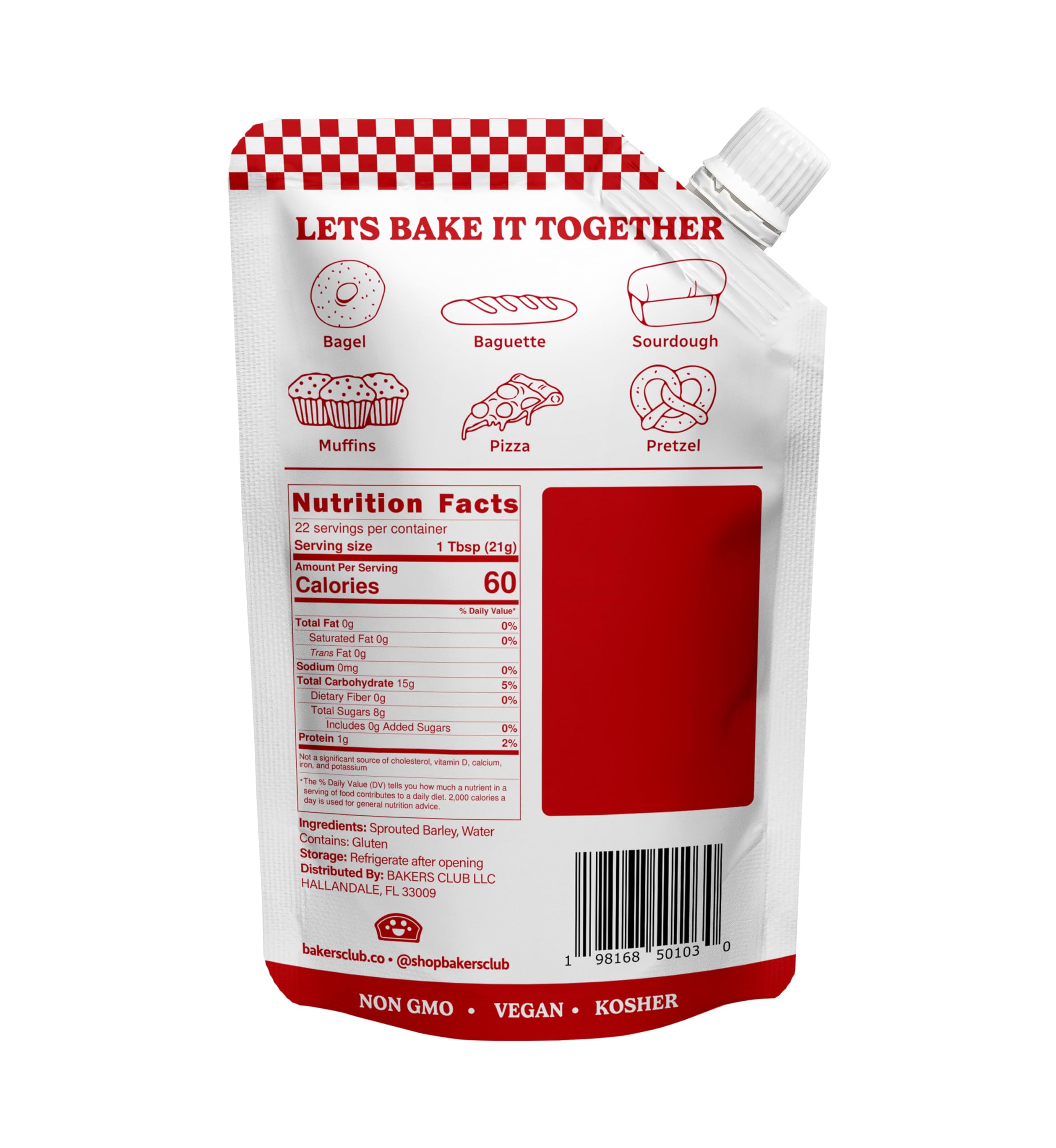BAKERS CLUB EST 1991 jar in kitchen lifestyle scene inspiring bakery-style results