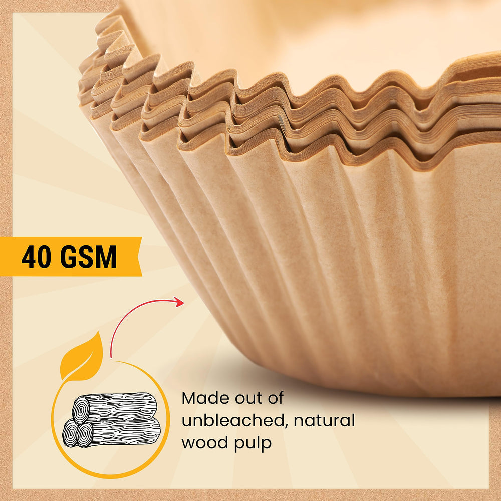 Baker's Signature open box with stacked liners for tidy storage