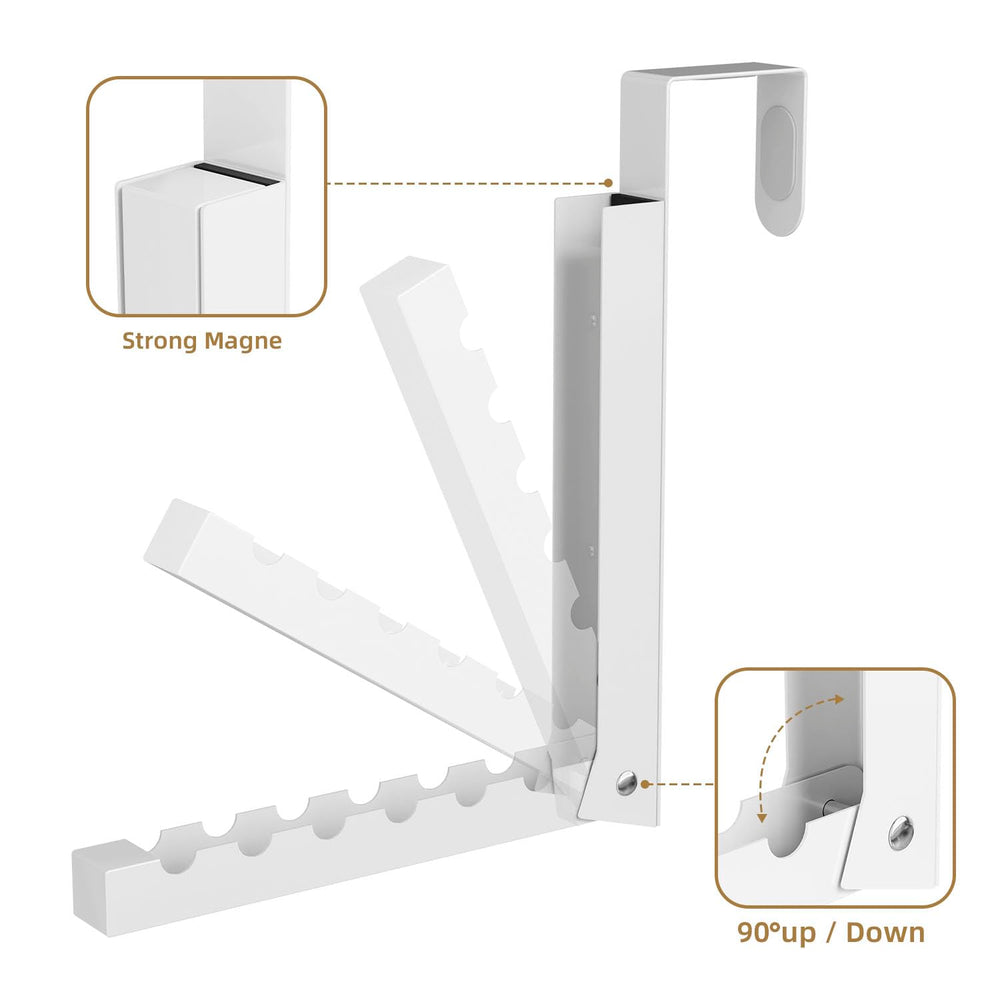BAKON showing fit on a 1.7-inch-thick door for secure mounting