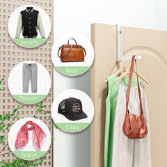 BAKON folded profile flush against door for space-saving storage